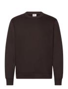 Plush Cotton Sweatshirt Tops Knitwear Round Necks Brown Mango