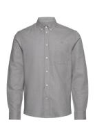 Wwadam Tops Shirts Business Grey Double A By Wood Wood