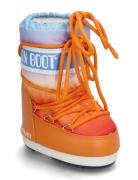 Mb Icon Sunrise Vinterstøvletter Pull On Orange Moon Boot