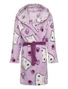 Dressing Gown Morgenkåpe Badekåpe Purple Gabby's Dollhouse