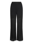 Frchantal Pa 1 Bottoms Trousers Wide Leg Black Fransa