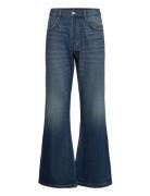 Loose Bootcut Jeans Bottoms Jeans Relaxed Blue Weekday