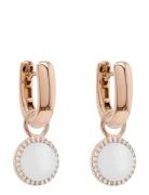 Goldplated Mother Of Pearl Earrings Øredobber Smykker Gold Marmara Ste...