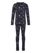 Tnholiday Nightset Pyjamas Sett Navy The New