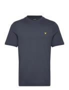 Ottoman Tipped T-Shirt Tops T-shirts Short-sleeved Navy Lyle & Scott