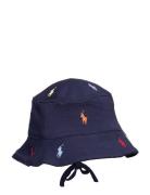 40/1 Interlock-Aoe Hat-Hw-Hat Solhatt Blue Ralph Lauren Baby