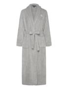 Lrl L/S Shawl Collar Long Robe Morgenkåpe Grey Lauren Ralph Lauren Hom...