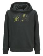 Jjstyd Corp Splash Sweat Hood Ln Jnr Tops Sweat-shirts & Hoodies Hoodi...