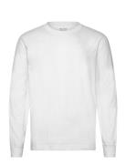 Hco. Guys Knits Tops T-shirts Long-sleeved White Hollister