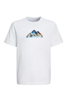 Jcomountain Logo Tee Ss Crew Neck Sn Jnr Tops T-shirts Short-sleeved W...