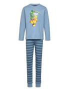 Lwaris 703 - Pyjamas Pyjamas Sett Blue LEGO Kidswear