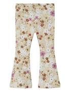 Nmfdidisa Xsl Bootcut Pant Bottoms Leggings Cream Name It