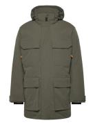 Arctic Coat Parkas Jakke Khaki Green Tom Tailor