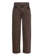 Nara Bottoms Jeans Wide Brown Baum Und Pferdgarten