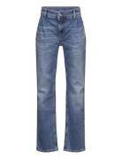 Auth. Sky Blue Reg. Strght Chino Bottoms Jeans Regular Jeans Blue Calv...