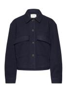 Bennysw Jacket Ulljakke Jakke Navy Sofie Schnoor