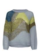 C_Funch Tops Knitwear Jumpers Blue BOSS