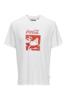 Onscola Reg Ss Tee Tops T-shirts Short-sleeved White ONLY & SONS