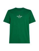 Rwb Hilfiger Tee Tops T-shirts Short-sleeved Green Tommy Hilfiger