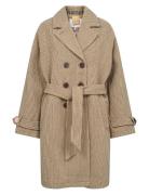 Nuesta Coat Ullfrakk Frakk Beige Nümph