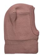 Balaclava Wool Knit Windstop Accessories Headwear Balaclava Pink Hutte...