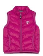 Waistcoat Quilted, Packable Fôret Vest Pink Color Kids