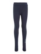 Essential Legging Bottoms Leggings Navy Tommy Hilfiger