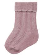 Nbftrish Sock Socks & Tights Baby Socks Pink Name It