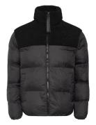 Sherpa Puffer Jacket Fôret Jakke Black Calvin Klein Jeans