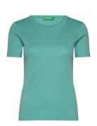 Short Sleeves T-Shirt Tops T-shirts & Tops Short-sleeved Green United ...