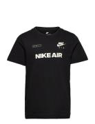 Te-S/S Tee Sport T-shirts Short-sleeved Black Nike