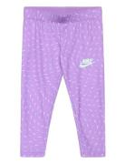 Le-Knit Legging Bottoms Leggings Purple Nike