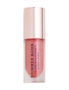 Revolution Shimmer Bomb Daydream Lipgloss Sminke Pink Revolution Beaut...