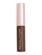 Revolution Brow Gel Medium Brown Øyebrynsgel Sminke Brown Revolution B...