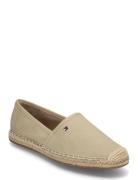 Flag Canvas Espadrille Sandaler Espadrilles Lave Beige Tommy Hilfiger