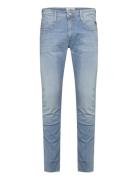 Anbass Trousers Slim 573 Eco Plus Bottoms Jeans Slim Blue Replay