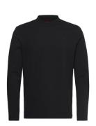 Dimersolo Tops T-shirts Long-sleeved Black HUGO