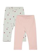 Leggings Ladybug 2 Pack Bottoms Leggings Pink Lindex