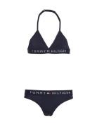 Triangle Set Undertøysett Navy Tommy Hilfiger