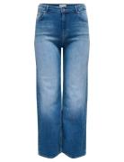 Carwilly Hw Wide Dnm Rea12187 Noos Bottoms Jeans Wide Blue ONLY Carmak...