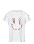 Tnnyrie S_S Tee Tops T-shirts Short-sleeved White The New