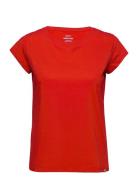 Organic Jersey Teasy Tee Fav Tops T-shirts & Tops Short-sleeved Red Ma...