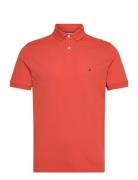 1985 Regular Polo Tops Polos Short-sleeved Orange Tommy Hilfiger