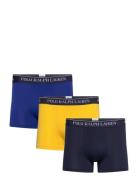 Classic Stretch-Cotton Trunk 3-Pack Boksershorts Navy Polo Ralph Laure...