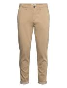 Mmghunt Soft String Pant Bottoms Trousers Chinos Beige Mos Mosh Galler...