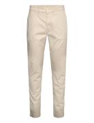 Modern Twill Slim Chino Bottoms Trousers Chinos Cream Calvin Klein