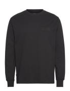 Statement Long Sleeve Tops T-shirts Long-sleeved Black Makia