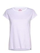 Organic Jersey Stripe Teasy Tee Fav Tops T-shirts & Tops Short-sleeved...