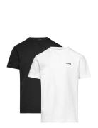 Set 2 T-Shirts Tops T-shirts Short-sleeved White BOSS