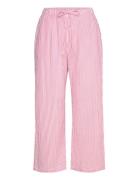 Trousers Pyjama Seersucker Pyjamasbukser Pysjbukser Pink Lindex